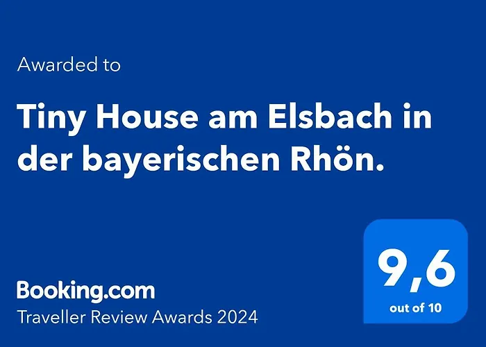 Tiny House Am Elsbach In Der Bayerischen Rhoen.